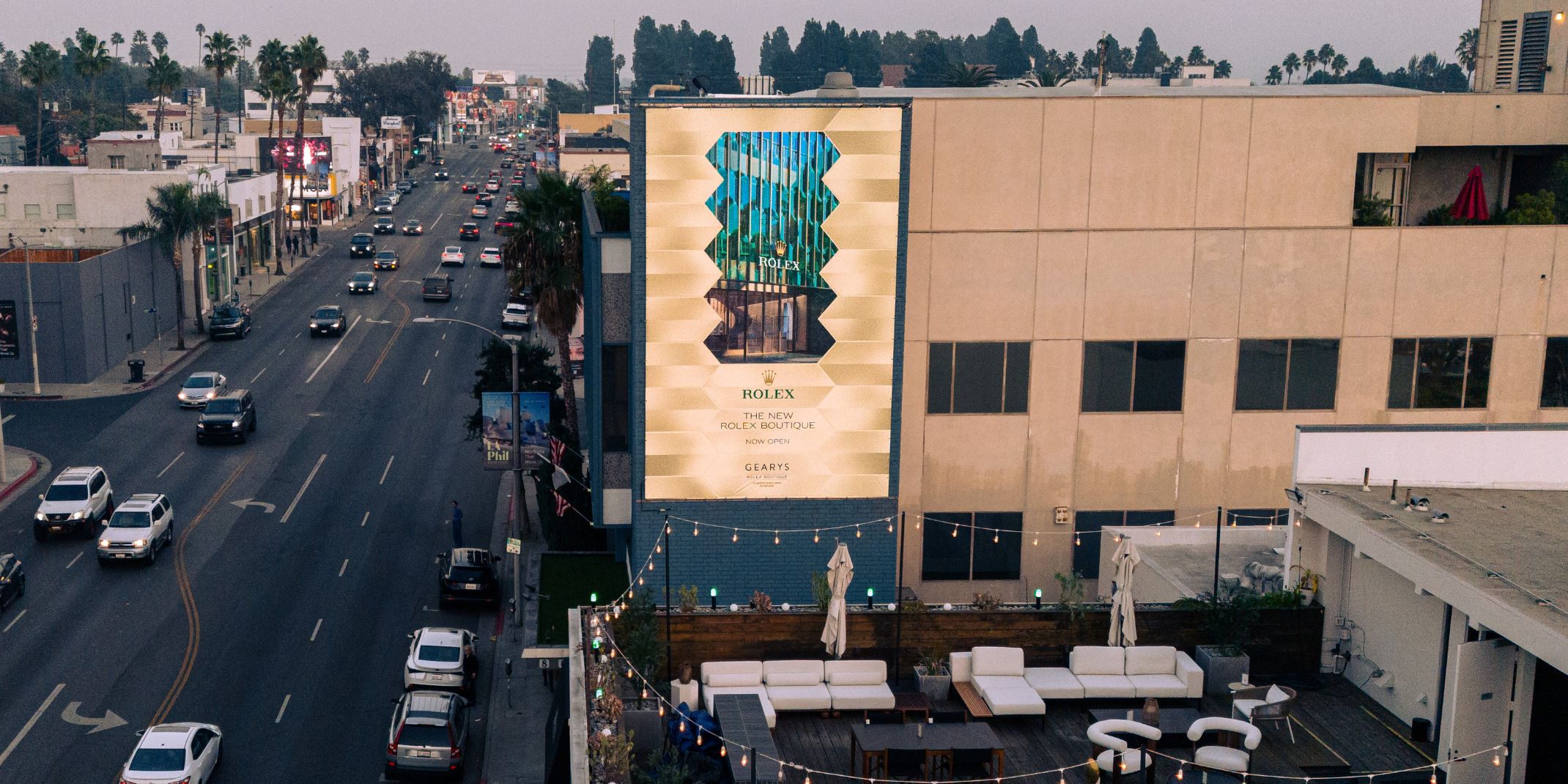 Rolex billboard campaign